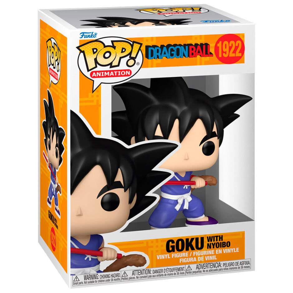 Dragon Ball POP! Animation Vinyl Figur Goku(Nyoibou) 9 cm