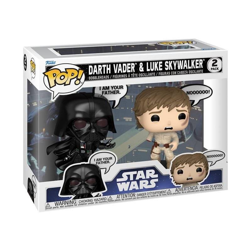 POP pack 2 figures Star Wars Darth Vader & Luke Skywalker