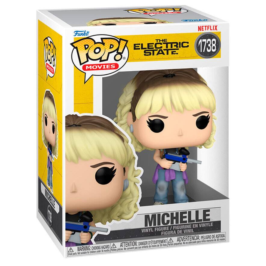 Electric State POP! Movies Vinyl Figur Michelle with Paintball Gun 9 cm
