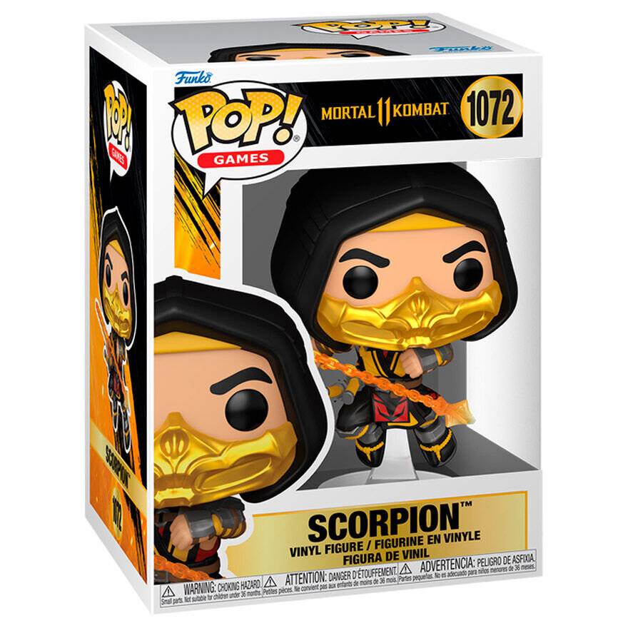 Mortal Kombat POP! Games Vinyl Figur Scorpion 9 cm