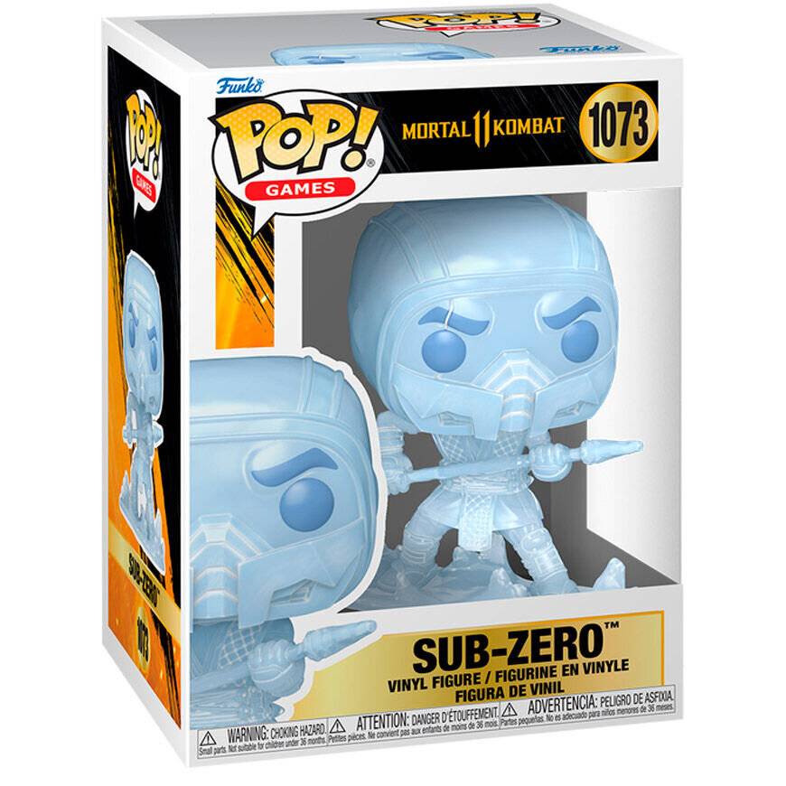 Mortal Kombat POP! Games Vinyl Figur Sub-zero 9 cm