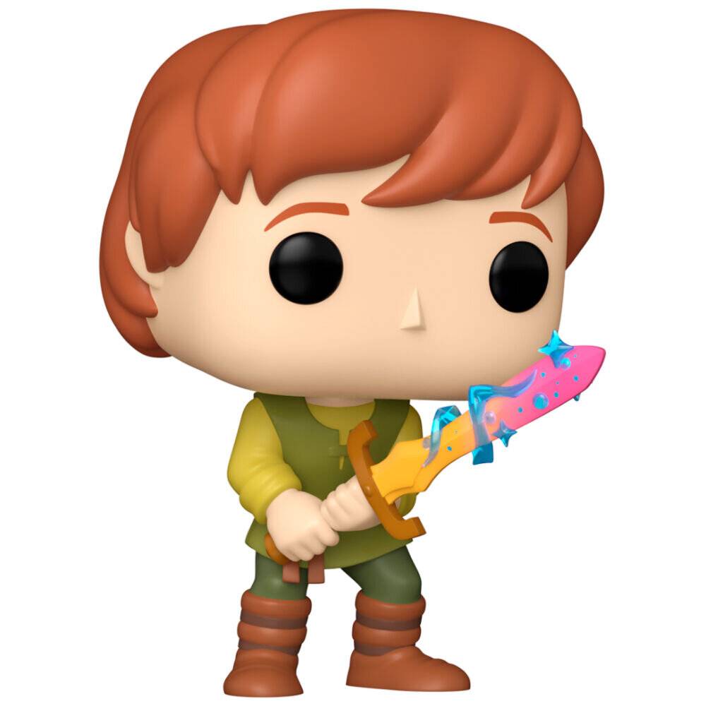Taran und der Zauberkessel POP! Disney Vinyl Figur Taran w/Sword 9 cm
