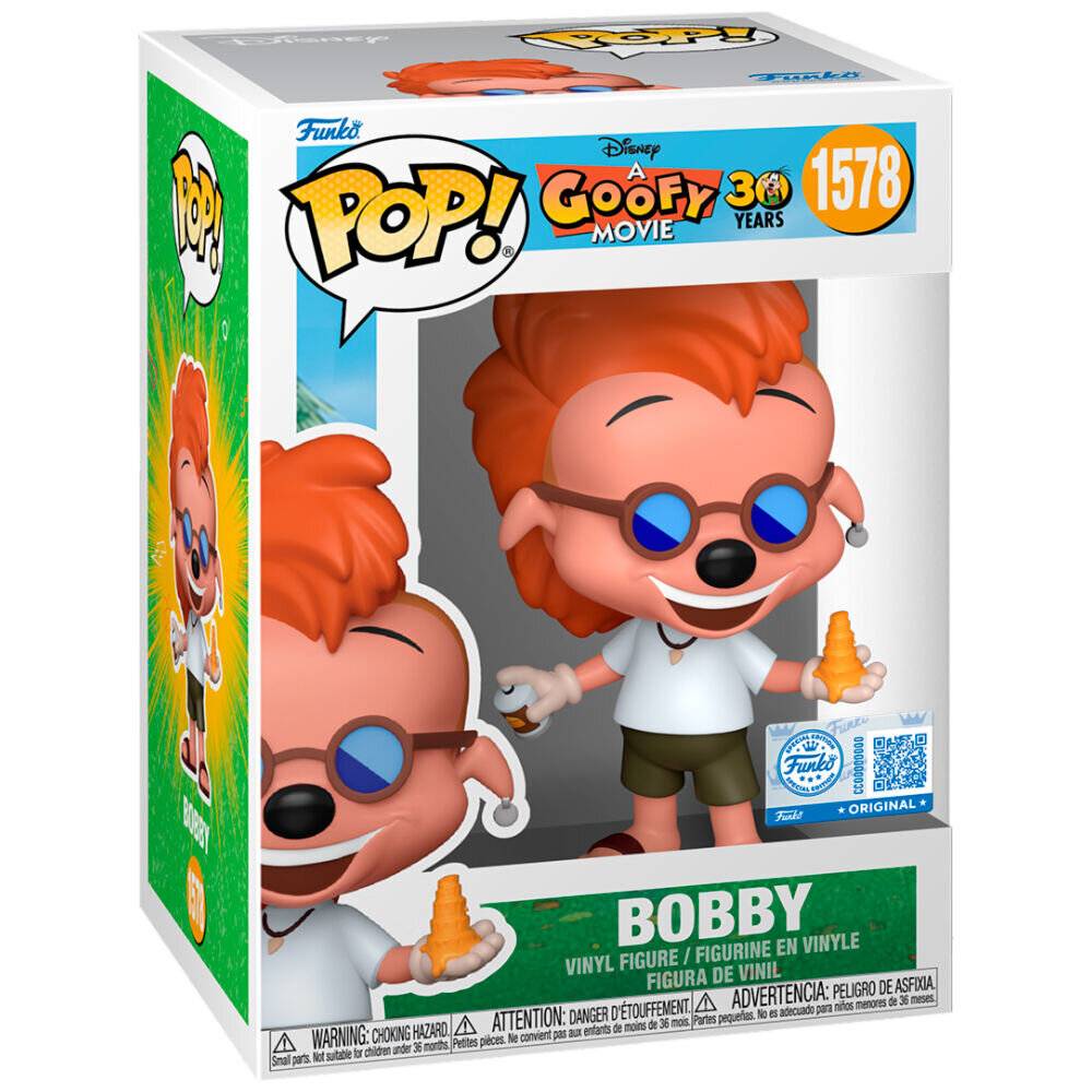 Goofy - Der Film POP! Disney Vinyl Figur Bobby Zimuruski 9 cm
