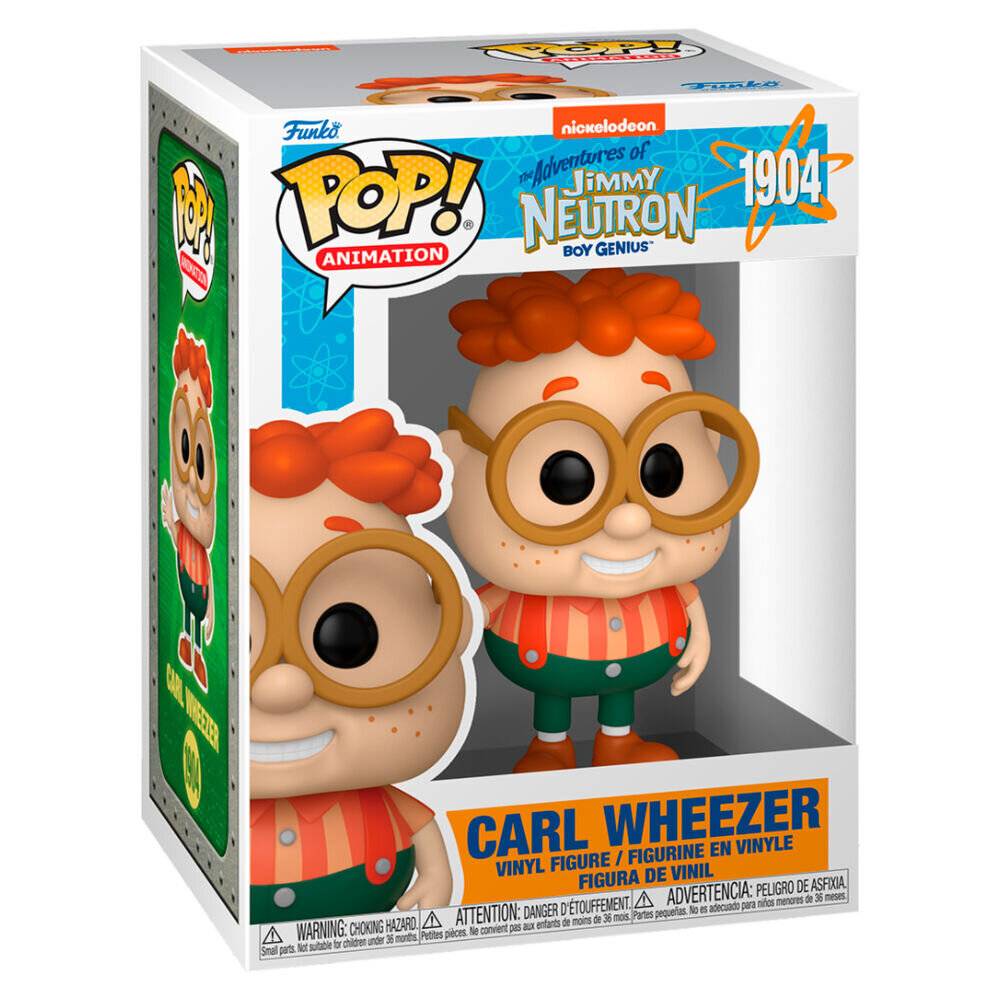 Jimmy Neutron POP! TV Vinyl Figur Carl 9 cm