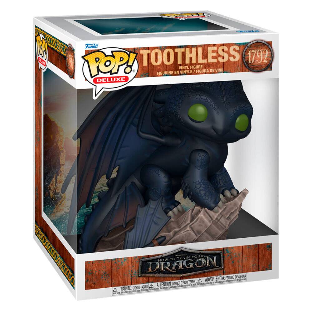 Drachenzähmen leicht gemacht LAM POP! Deluxe Vinyl Figur Toothless 16 cm