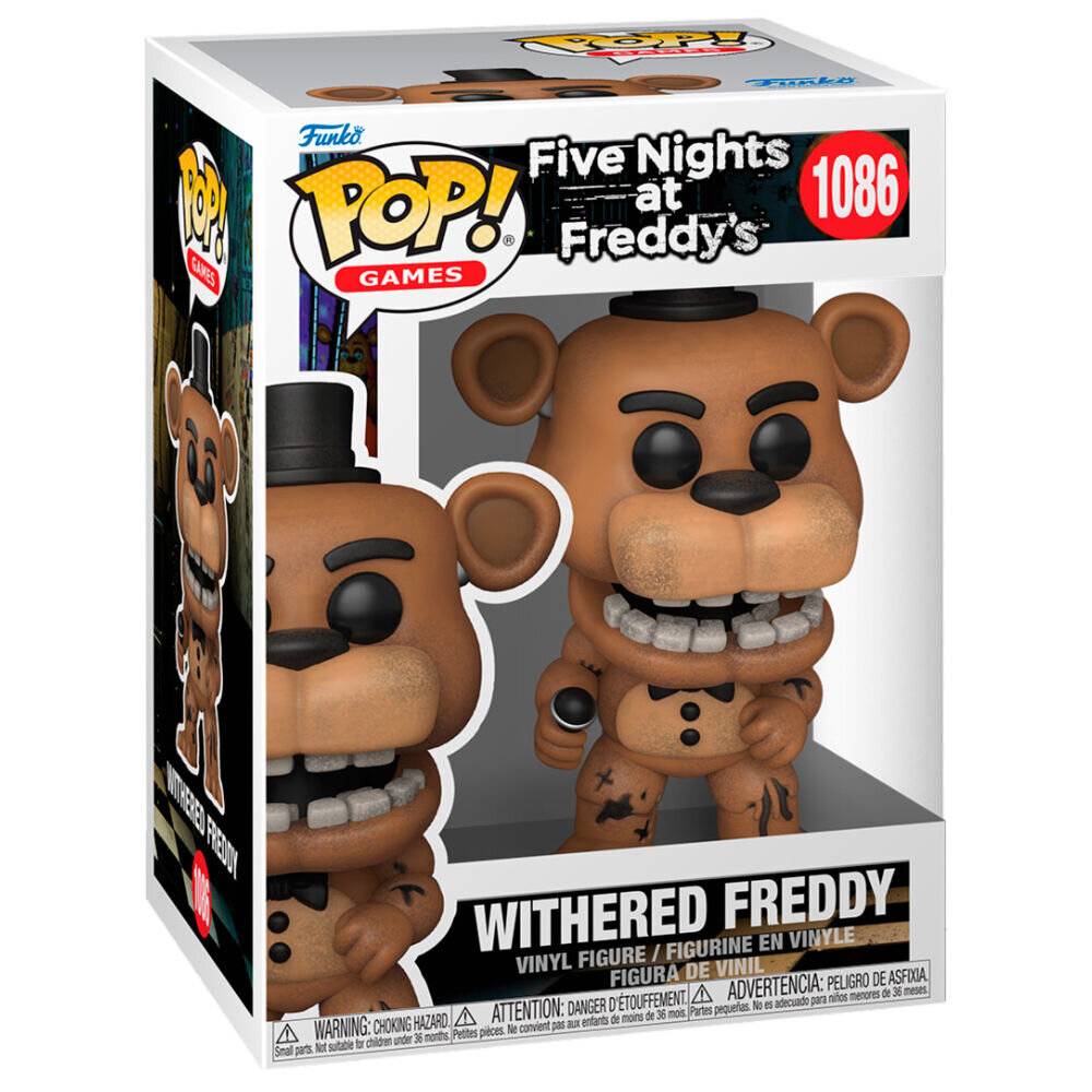 Five Nights at Freddy's POP! Vinyl Figur Withered Freddy 9 cm
