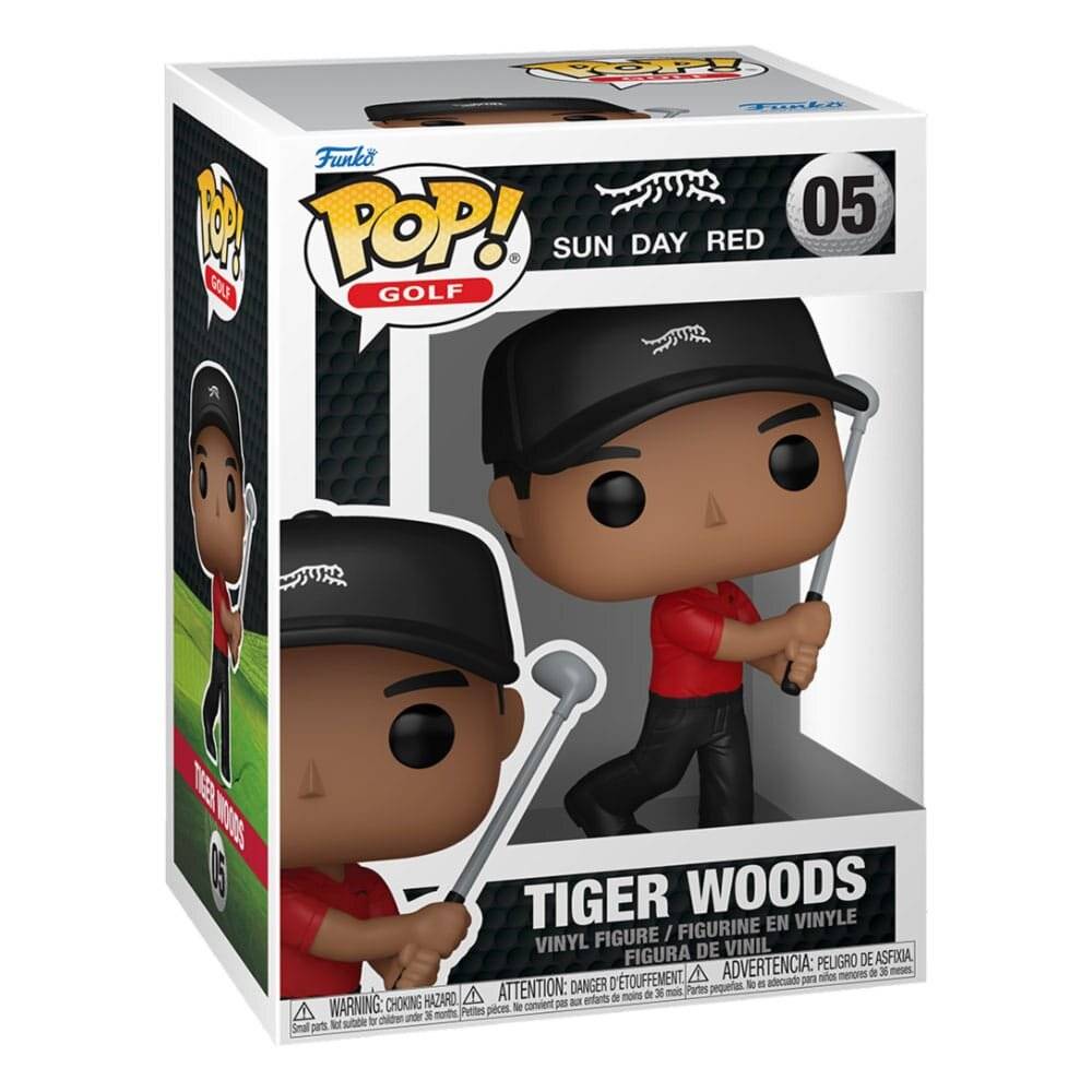 Tiger Woods POP! Golf Vinyl Figur Tiger Woods(swing) 9 cm