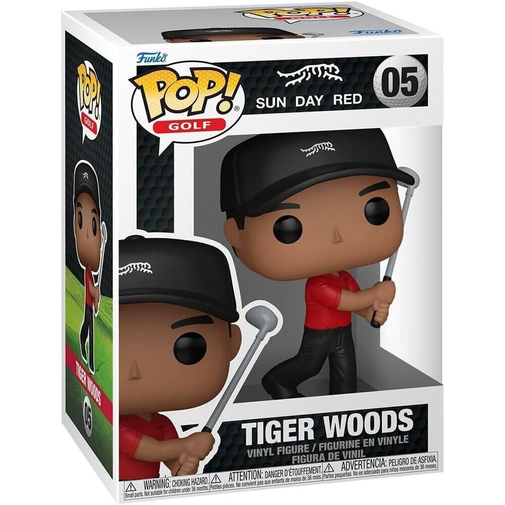 Tiger Woods POP! Golf Vinyl Figur Tiger Woods(swing) 9 cm