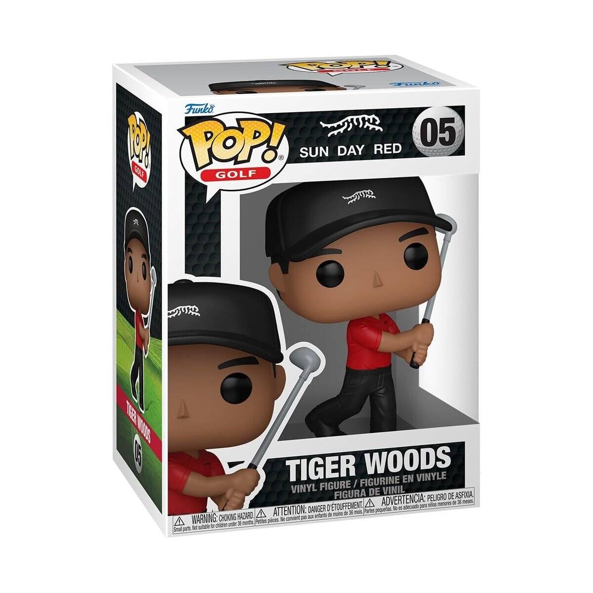 Tiger Woods POP! Golf Vinyl Figur Tiger Woods(swing) 9 cm
