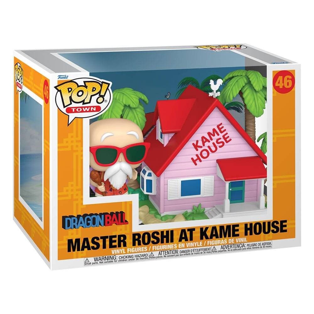 POP-Figur Town Dragon Ball Master Roshi im Kame House