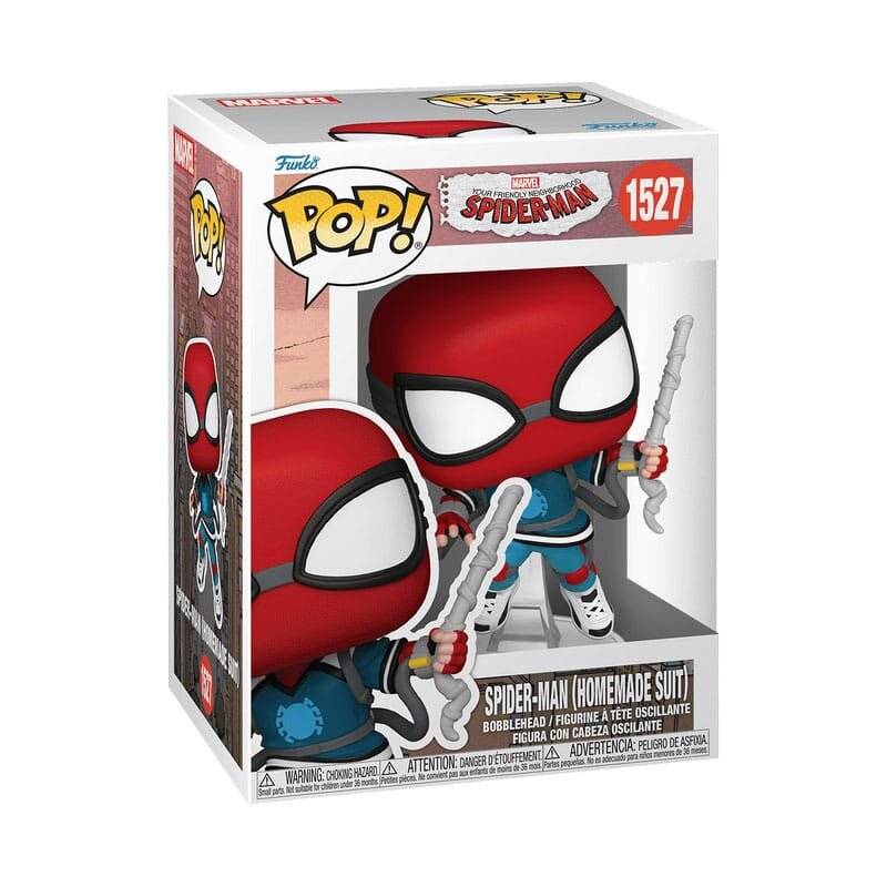 Friendly Neighborhood Spider-Man POP! Vinyl Figur Proto Suit Spider-Man 9 cm