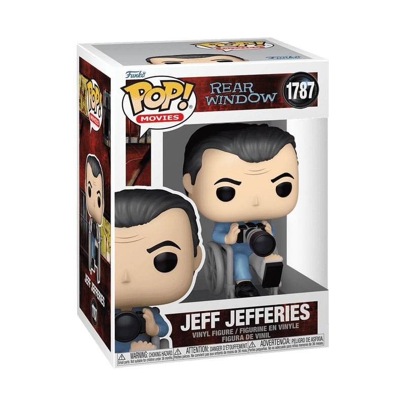 Das Fenster zum Hof POP! Movies Vinyl Figuren L.B. Jeff Jefferies 9 cm