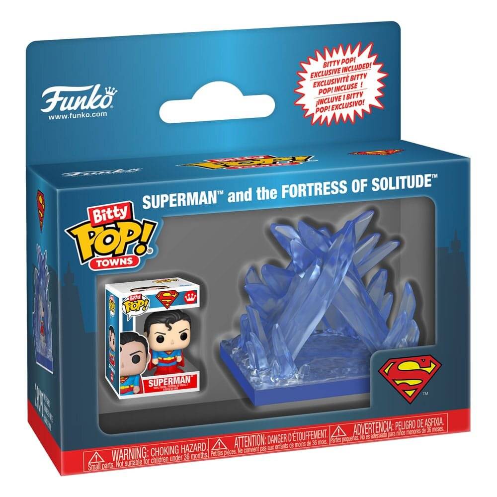 Bittere POP-Figur Town DC Comics Superman Fortress of Solitude