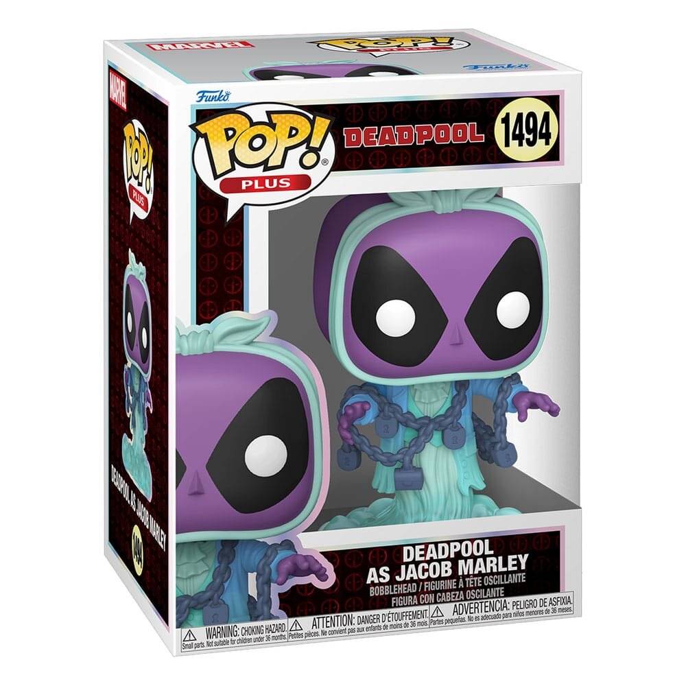 POP-Figur plus Marvel Deadpool - Deadpool als Jacob Marley