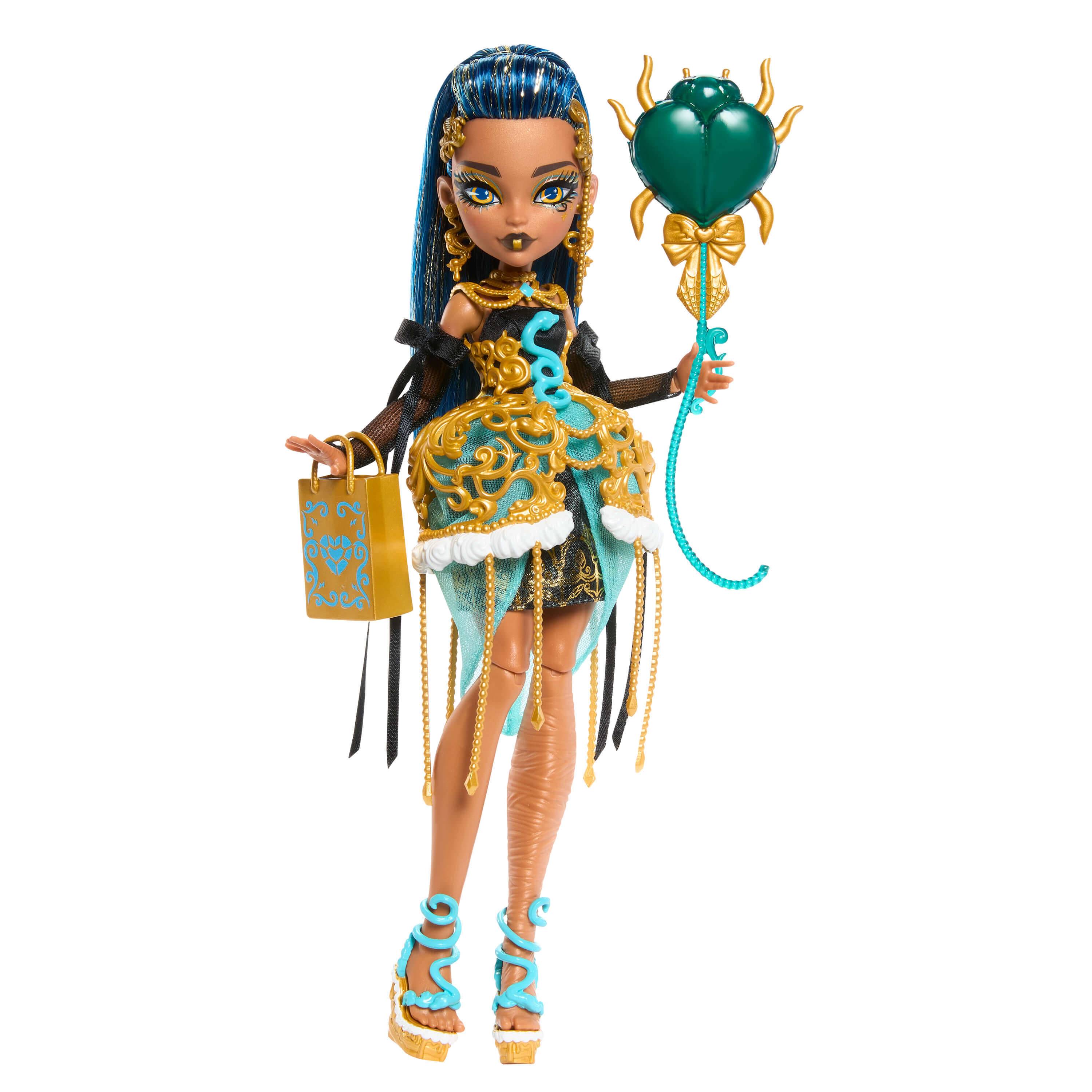 Mattel JBG76 - Monster High schaurig schöner Geburtstag Cleo Puppe