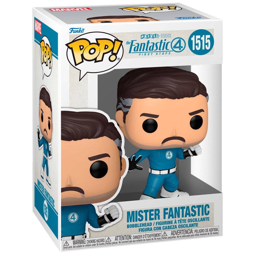 The Fantastic Four: First Steps POP! Marvel Vinyl Figur Mister Fantastic 9 cm