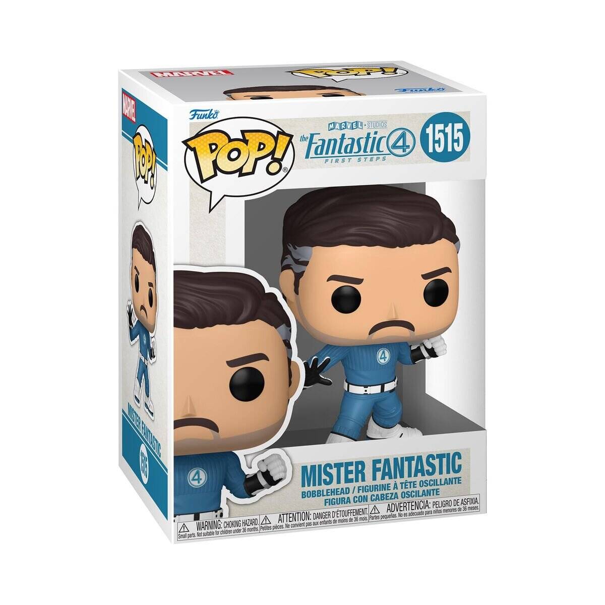 The Fantastic Four: First Steps POP! Marvel Vinyl Figur Mister Fantastic 9 cm