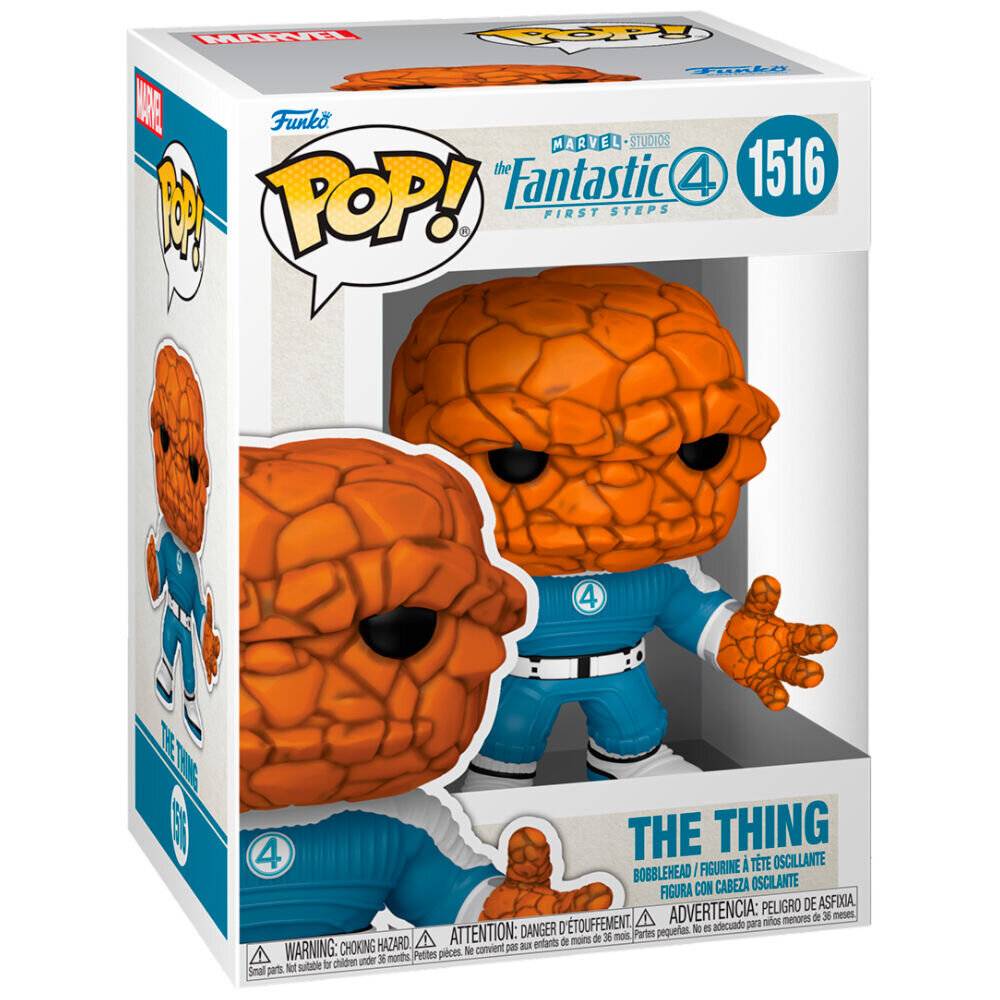 The Fantastic Four: First Steps POP! Marvel Vinyl Figur The Thing 9 cm