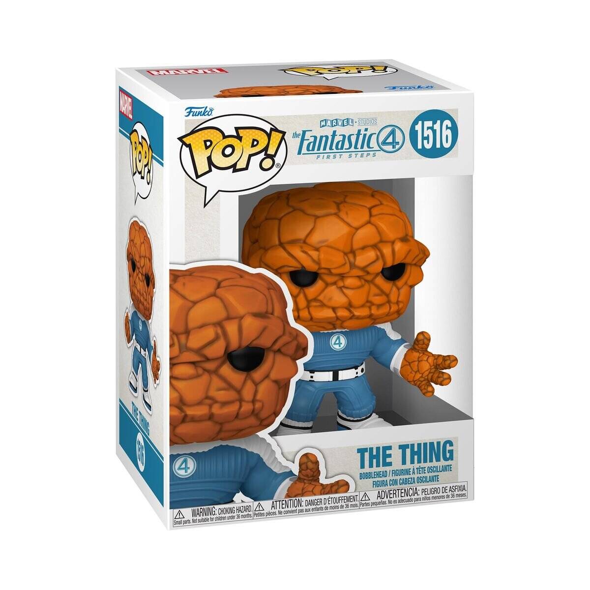 The Fantastic Four: First Steps POP! Marvel Vinyl Figur The Thing 9 cm