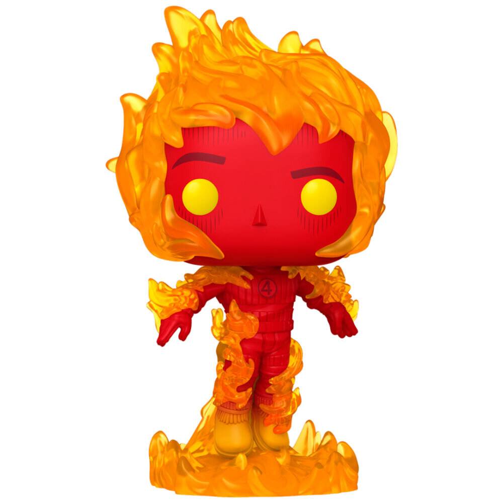 The Fantastic Four: First Steps POP! Marvel Vinyl Figur Human Torch 9 cm