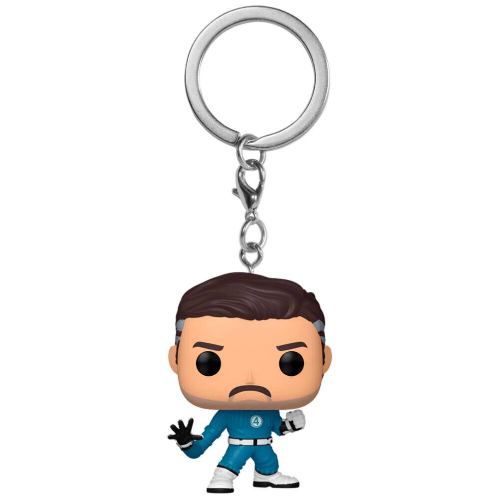 The Fantastic Four: First Steps POP! Vinyl Schlüsselanhänger 4 cm Mister Fantastic Display (12)
