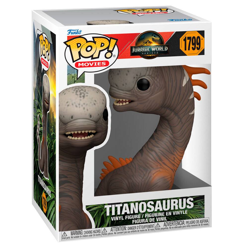 Jurassic World: Die Wiedergeburt POP! Movies Vinyl Figur Titanosaurus 9 cm