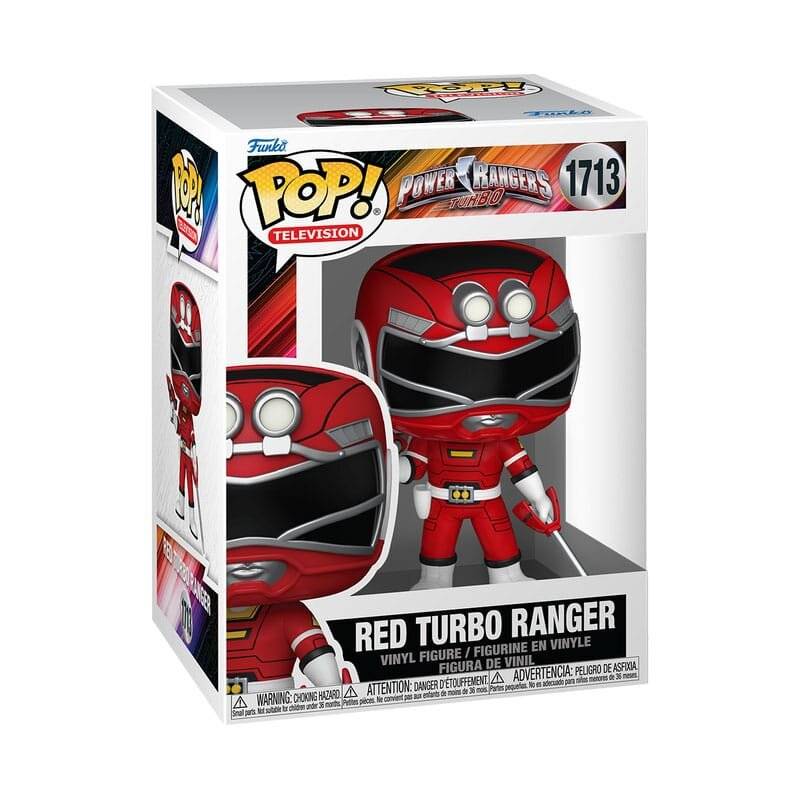 POP-Figur Rangers Turbo - Roter Turbo Ranger