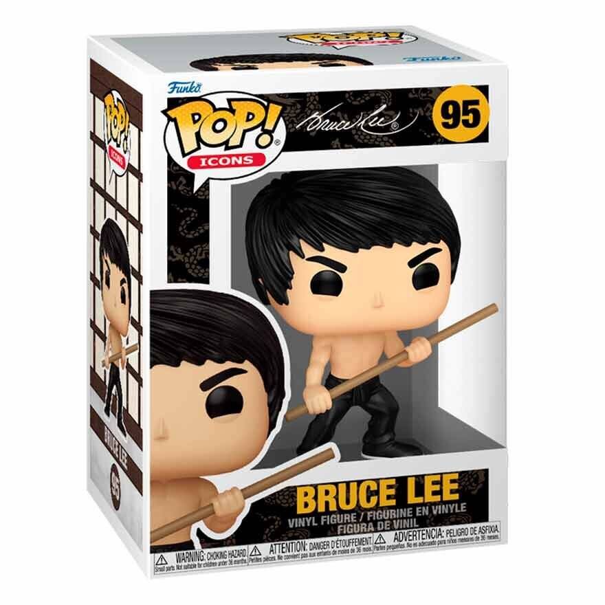 Bruce Lee POP! Icons Vinyl Figur Bruce Lee(dynamic) 9 cm