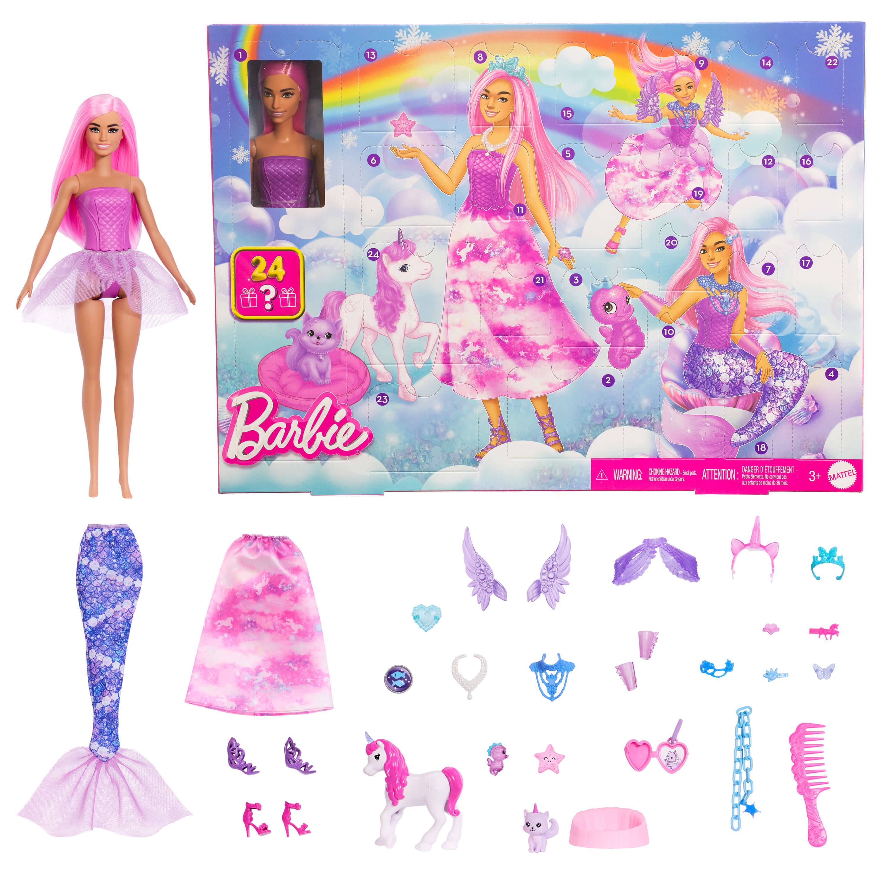 Mattel JFL66 - Barbie Fantasy Adventskalender 2025