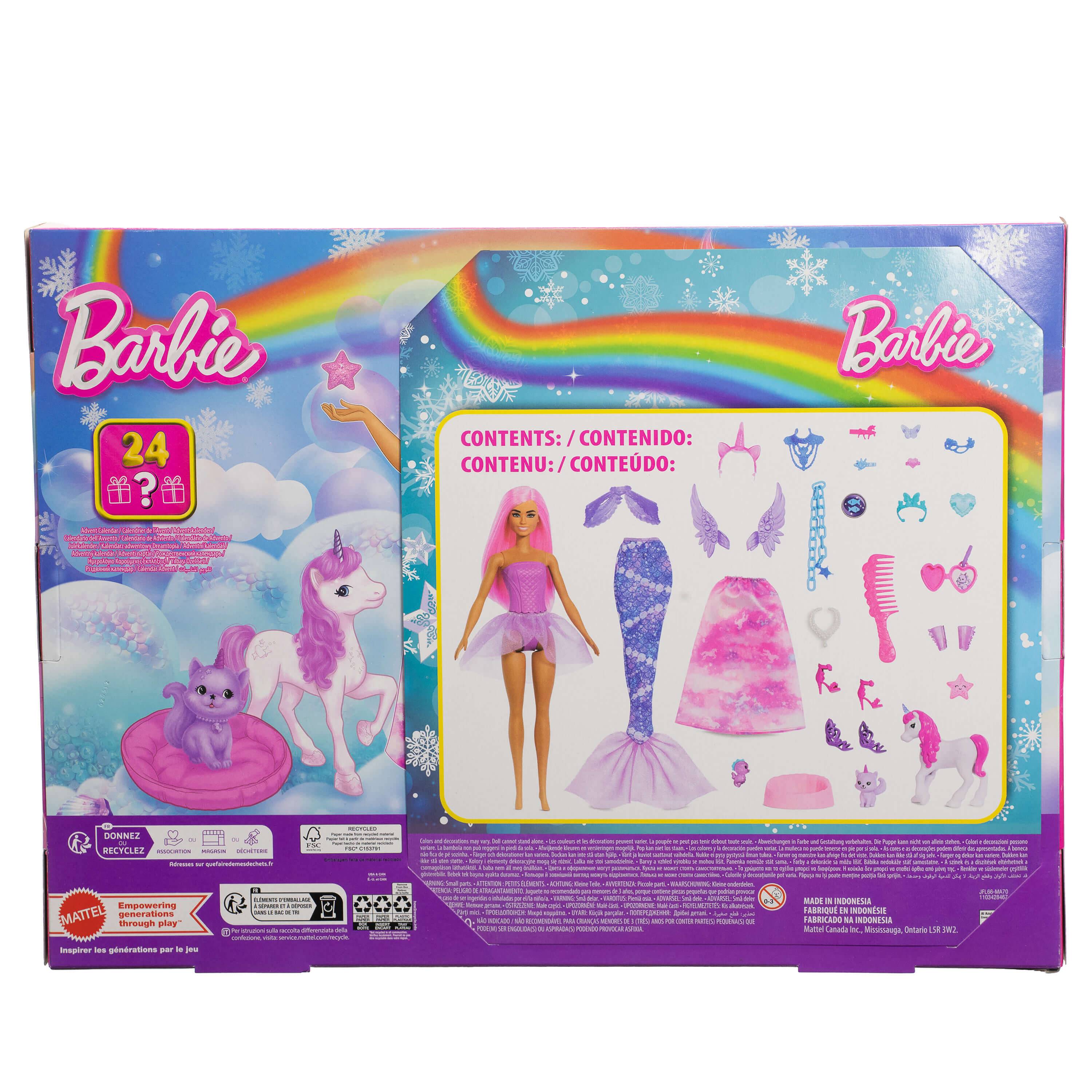 Mattel JFL66 - Barbie Fantasy Adventskalender 2025