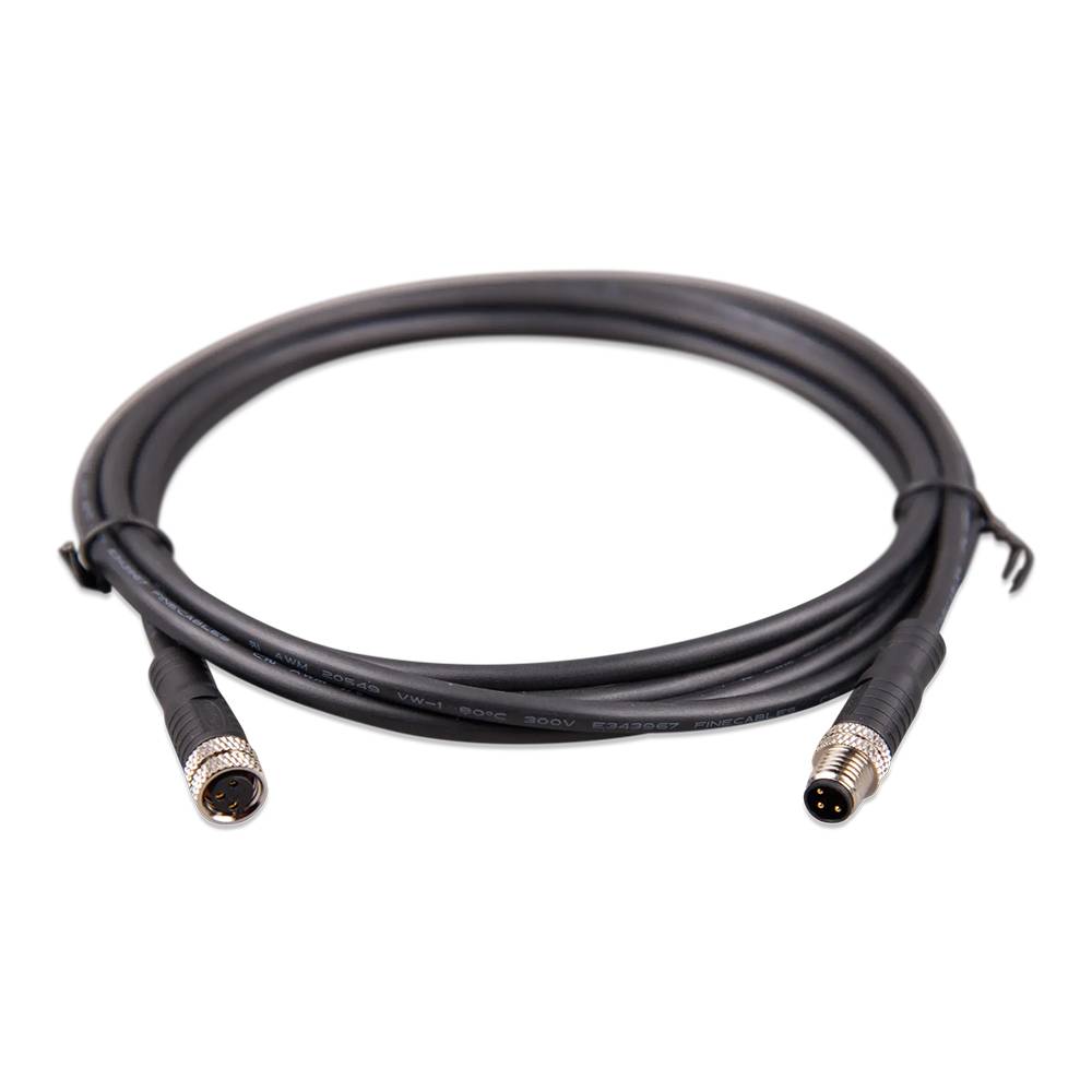 Victron M8 Rundsteckverbinder-Kabel 3-polig Male/Female 1?m – 2er-Set
