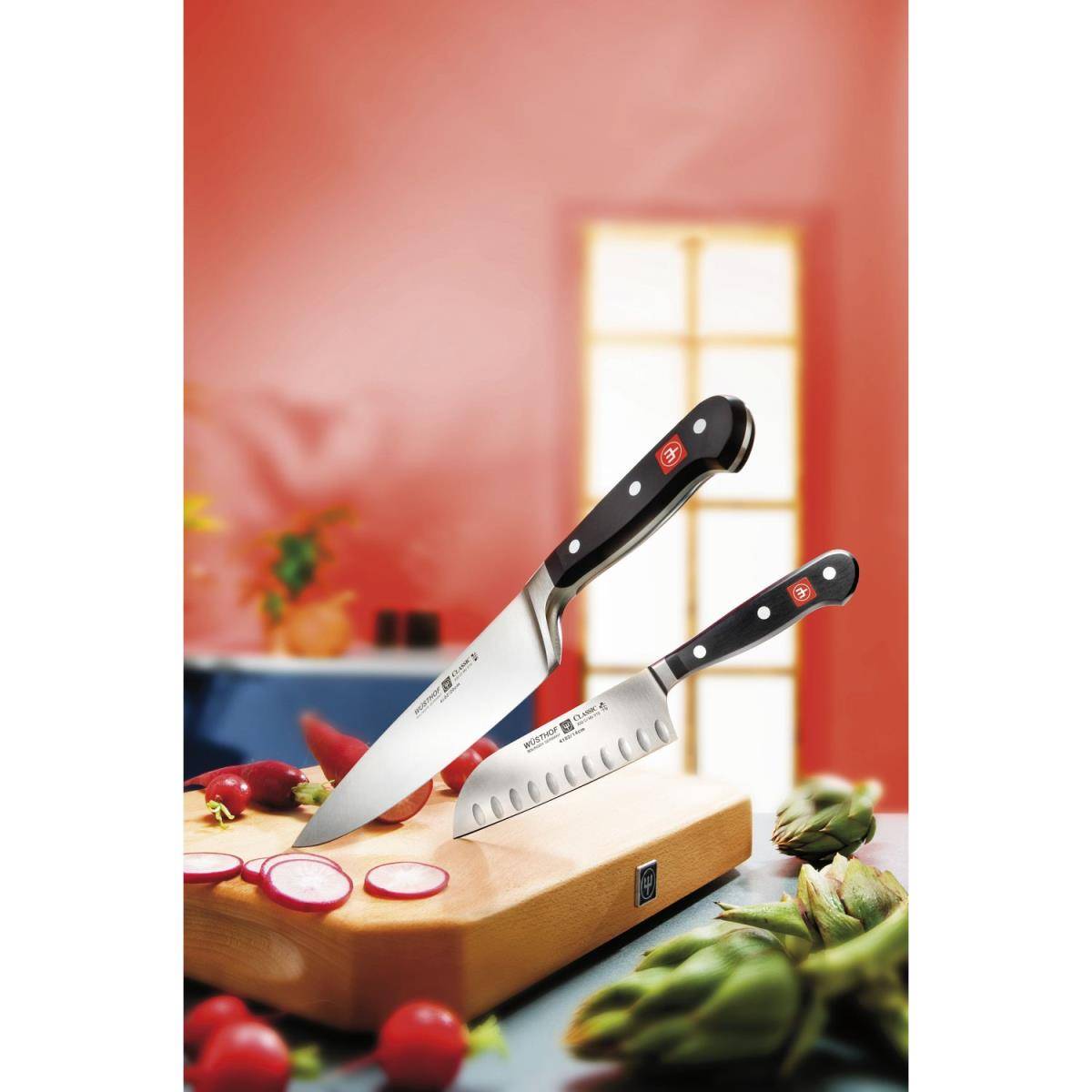 WÜSTHOF Classic Brotmesser mit Wellenschliff, Klingenlänge: 260 mm