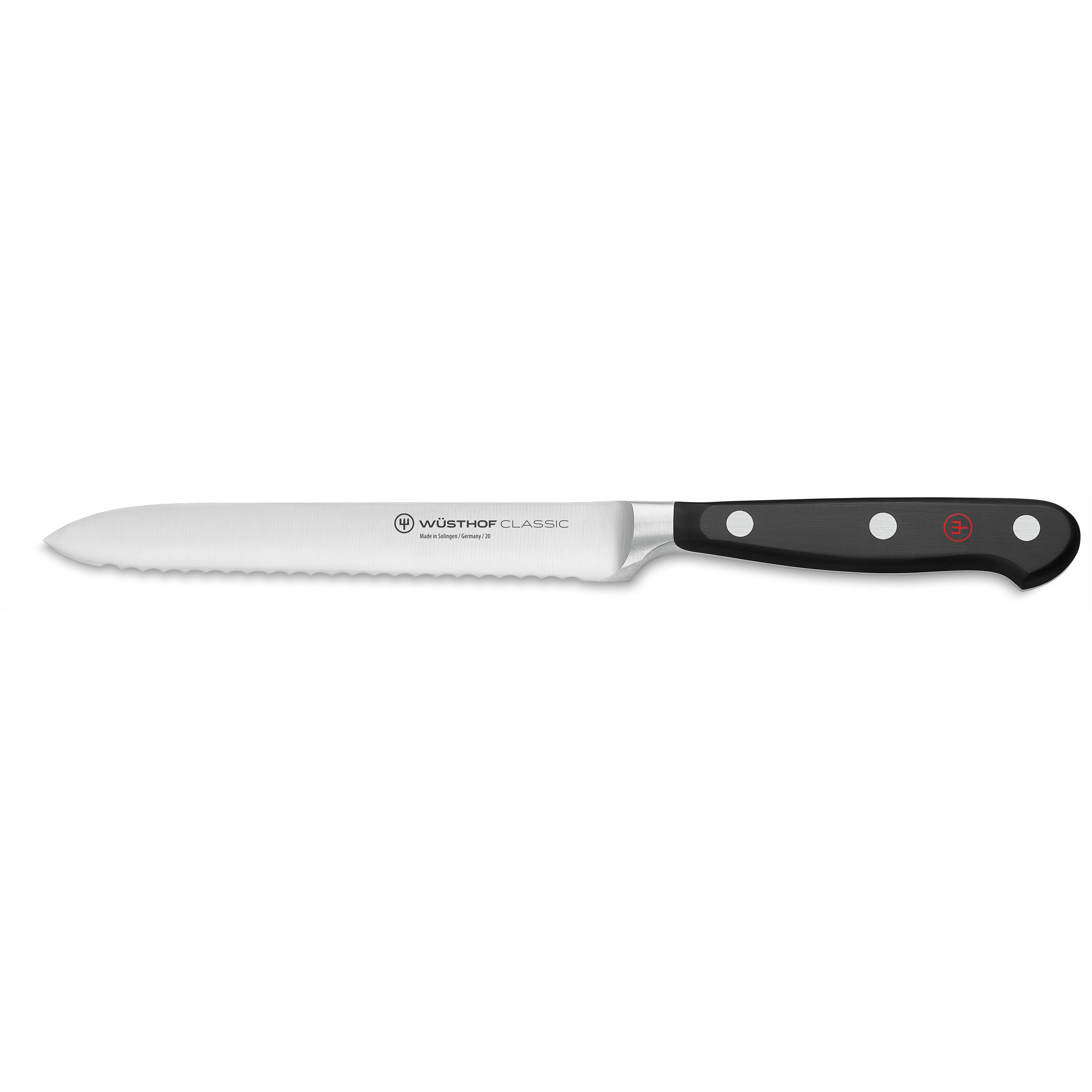 Wüsthof Classic Aufschnittmesser 14 cm | mit Wellenschliff