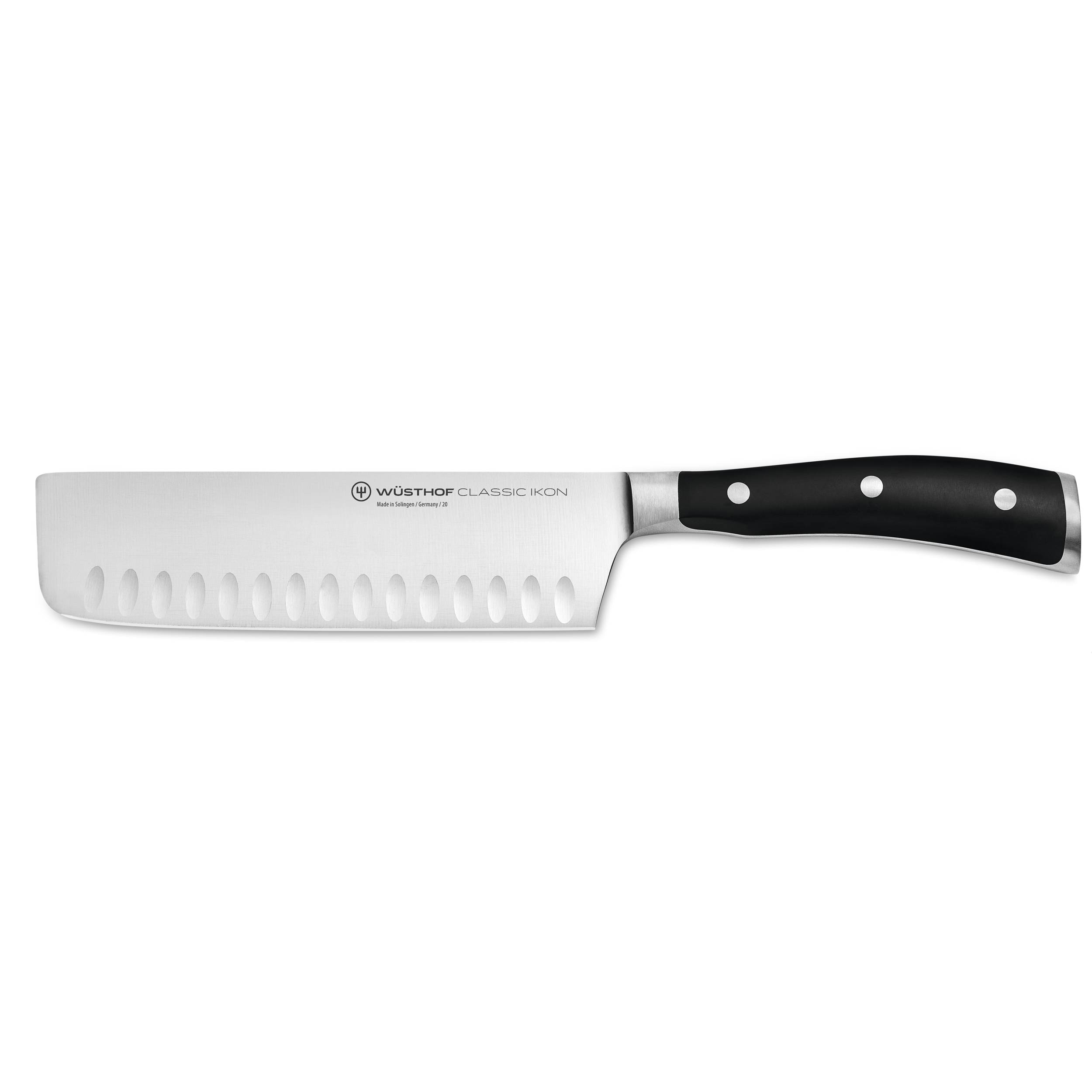 Wüsthof Classic Ikon Nakiri 17 cm | mit Kullenschliff