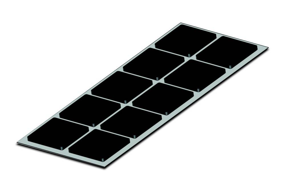 Hera Moosgummi 12x12x1mm