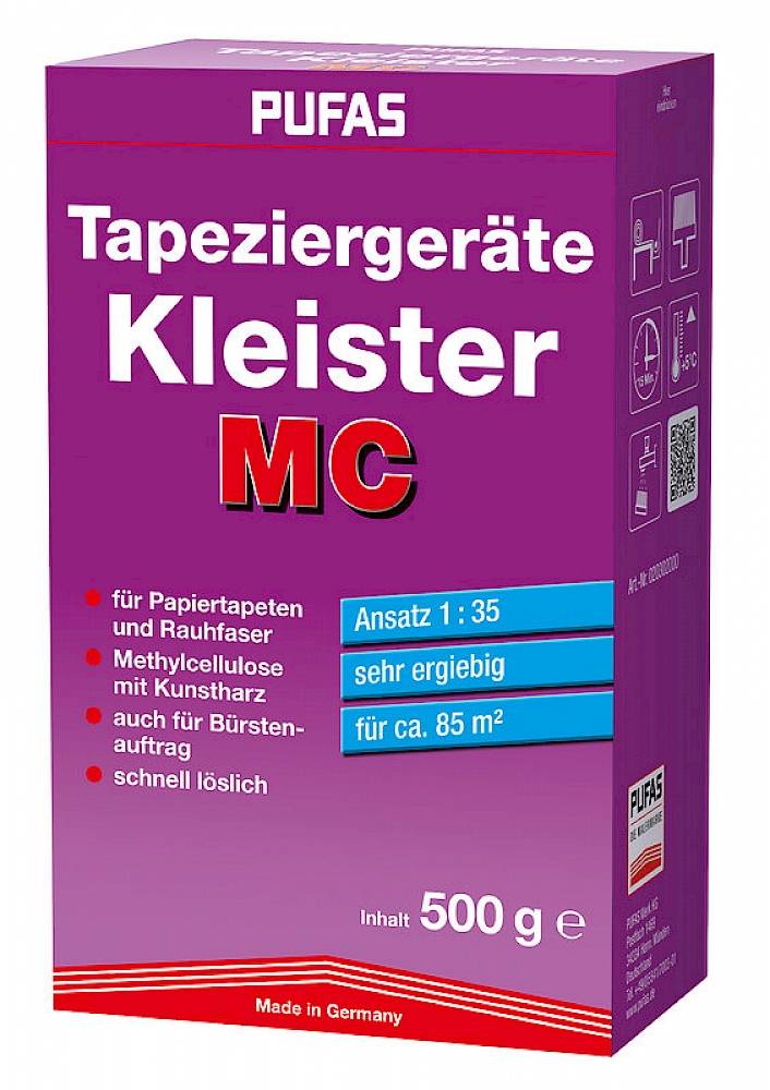 PUFAS Tapeziergeräte-Kleister MC 500g.