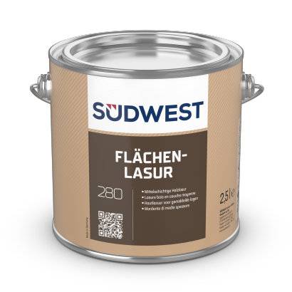 SÜDWEST Flächen-Lasur Holzlasur 0,75 Liter 0901 farblos