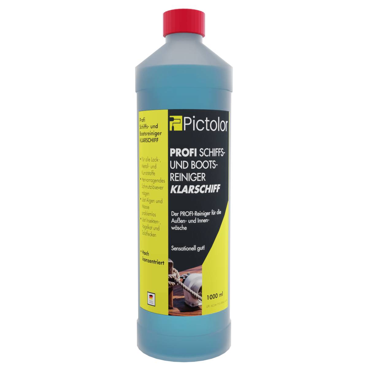 Pictolor@ Profi Schiffs- und Bootsreiniger Klarschiff
