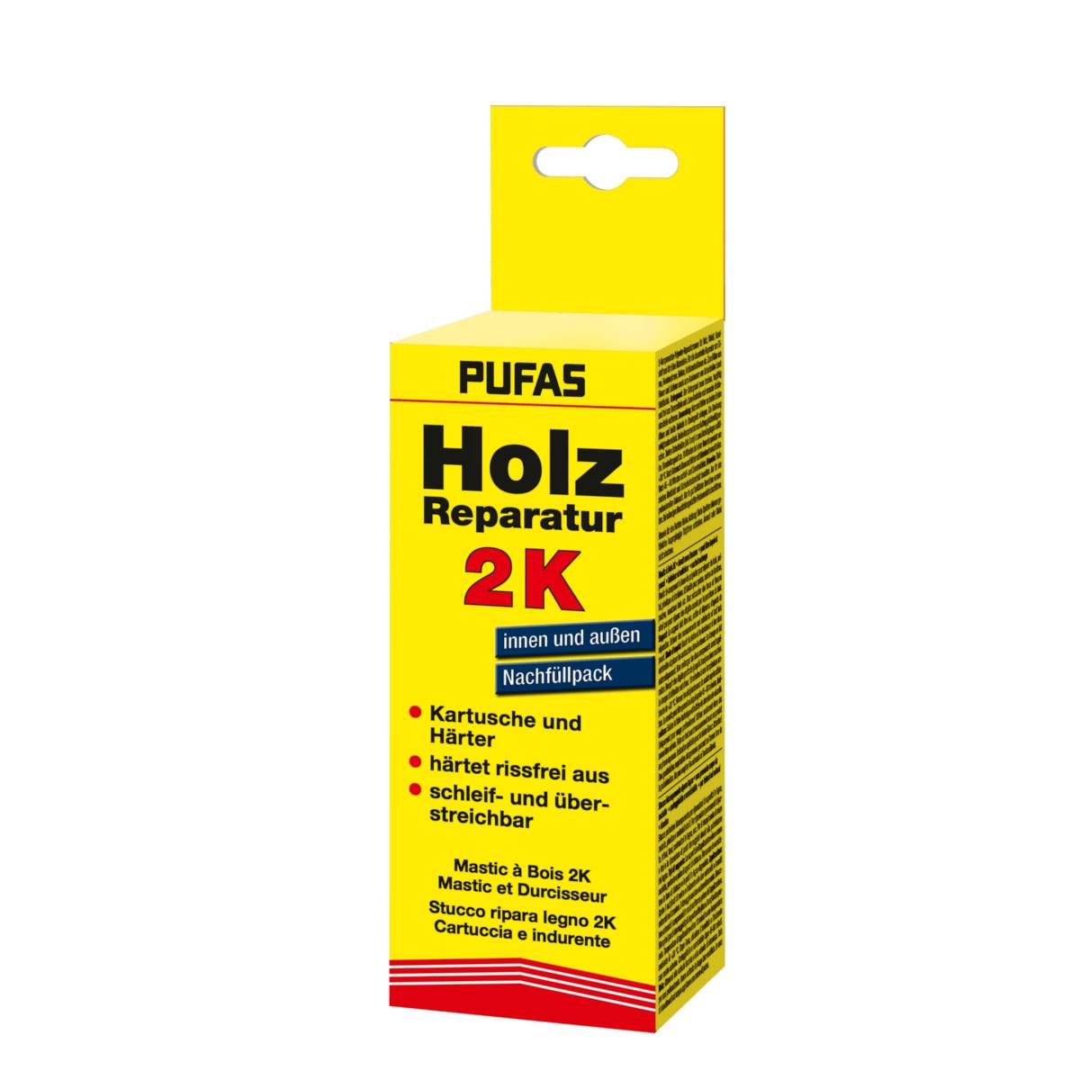 PUFAS Holz Reparatur 2K Weiß