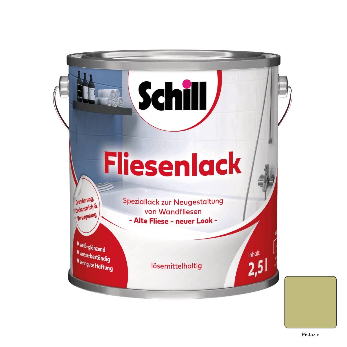 Schill Fliesenlack 2,5 Liter Pistazie