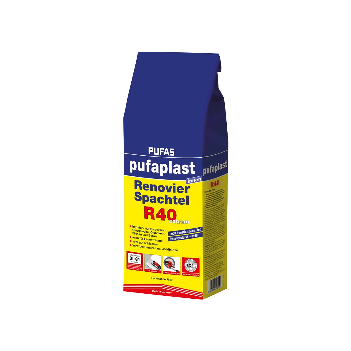 Pufaplast Renovier-Spachtel R40 extrem 5kg