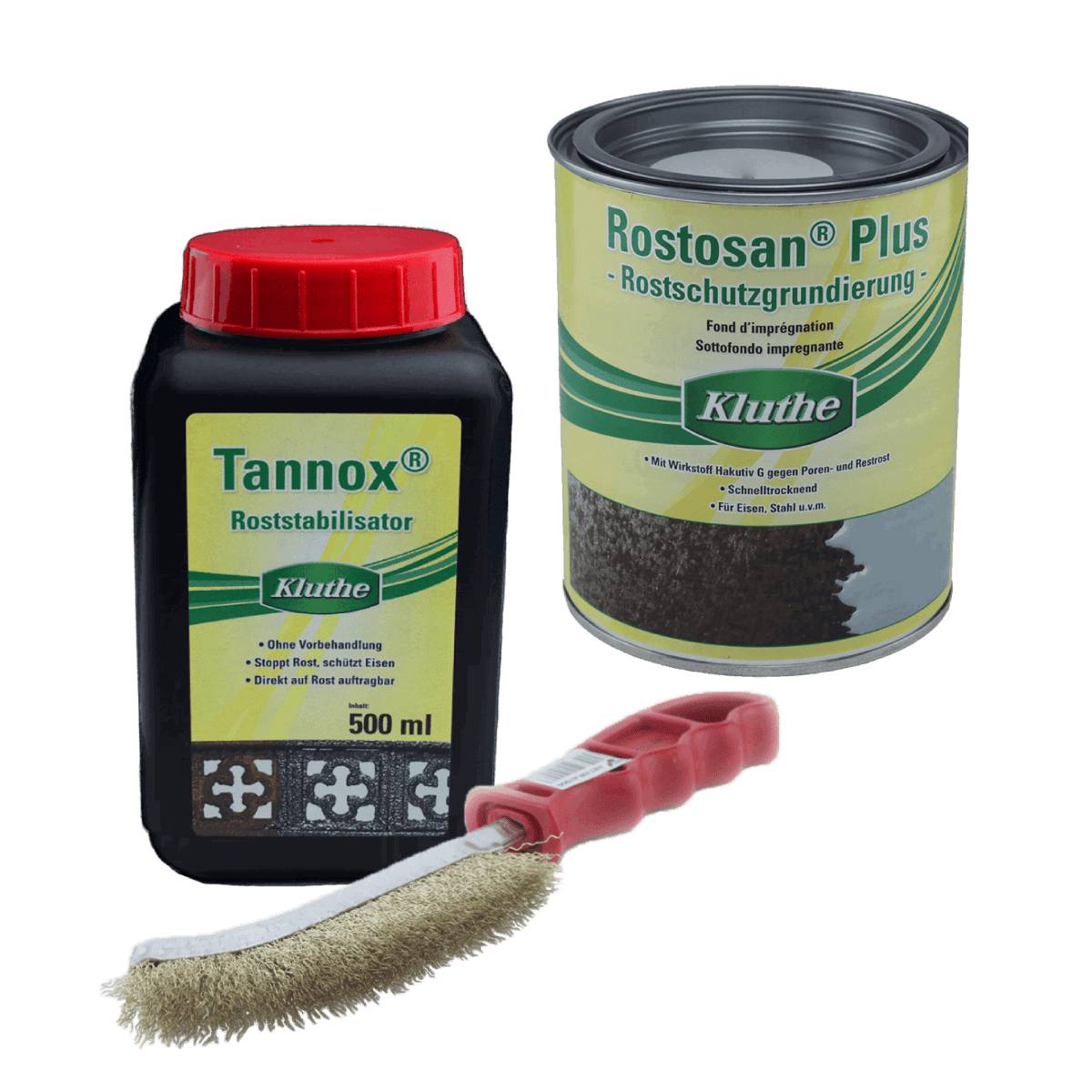 Kluthe Rostschutzmittel im Set Weiß