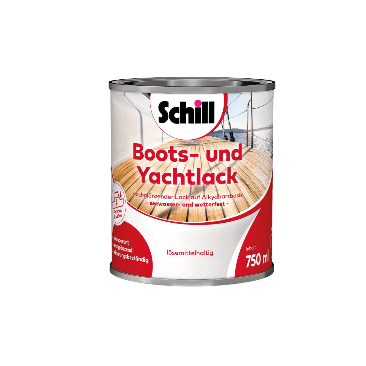 Schill Boots- und Yachtlack 0,75 Liter