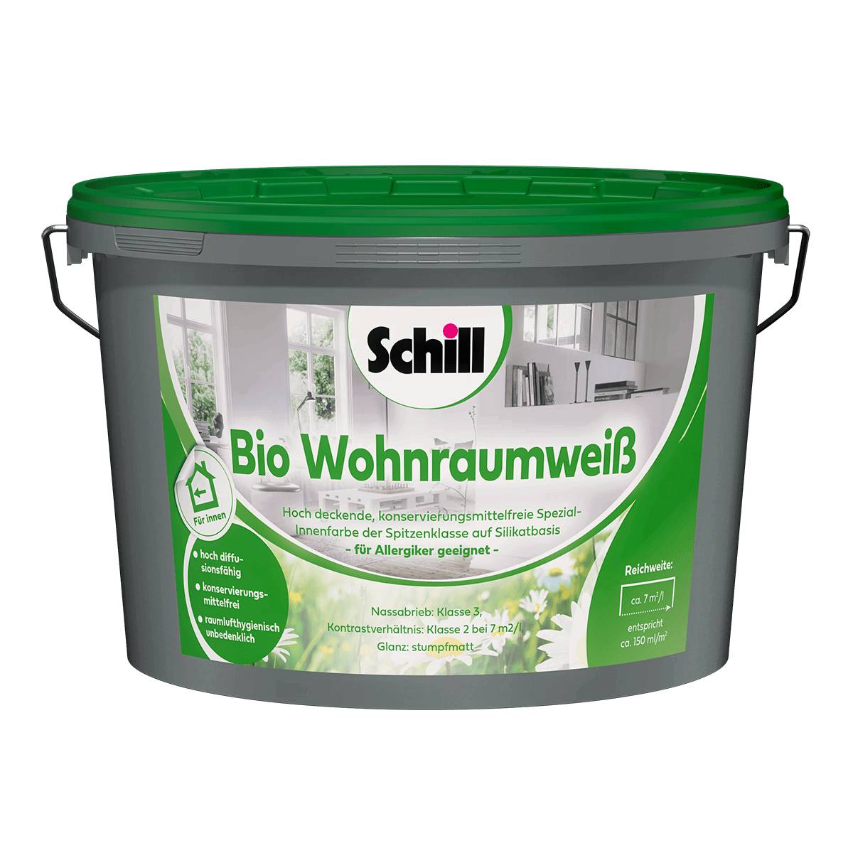 Schill Bio Wohnraumweiß 10 Liter