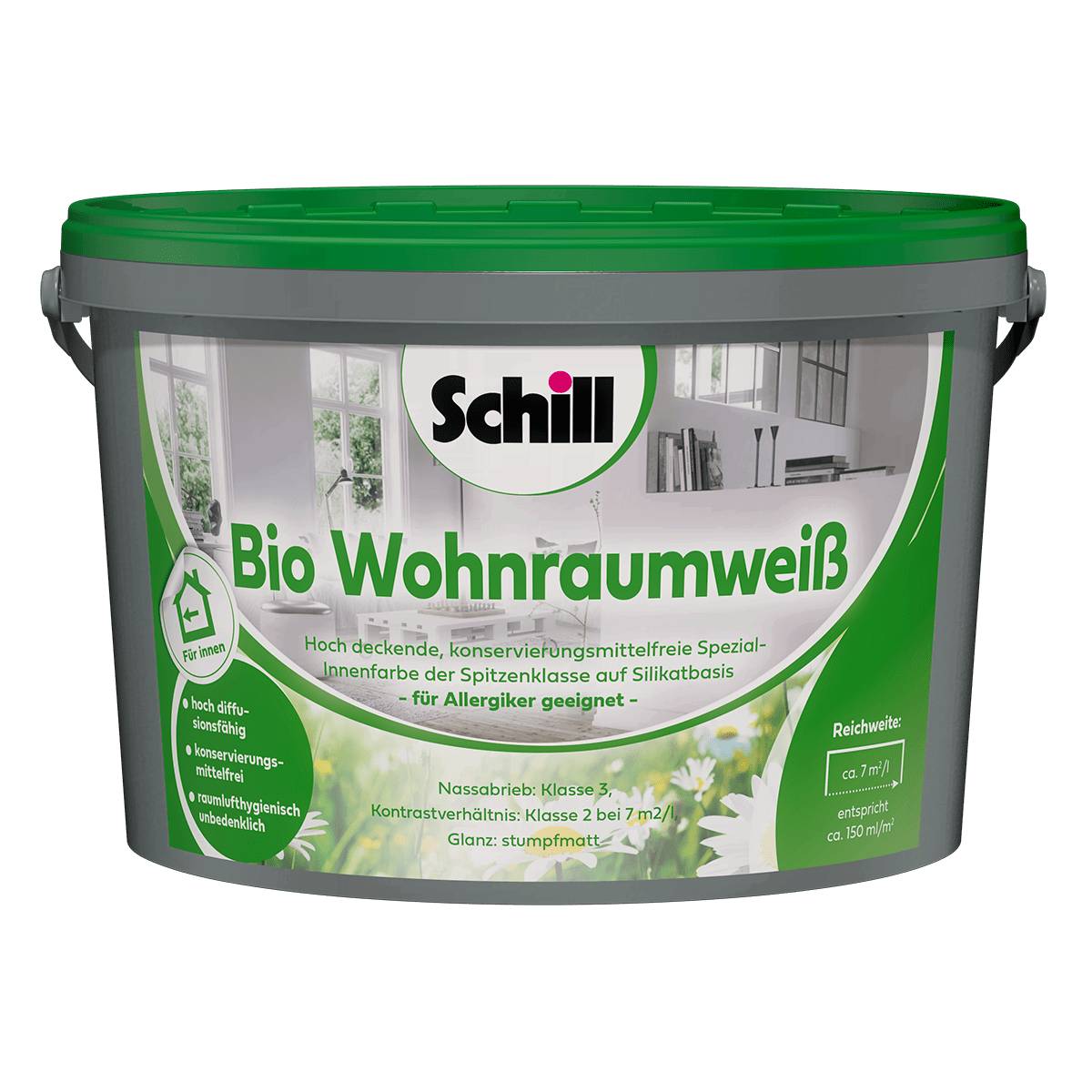 Schill Bio Wohnraumweiß 5 Liter