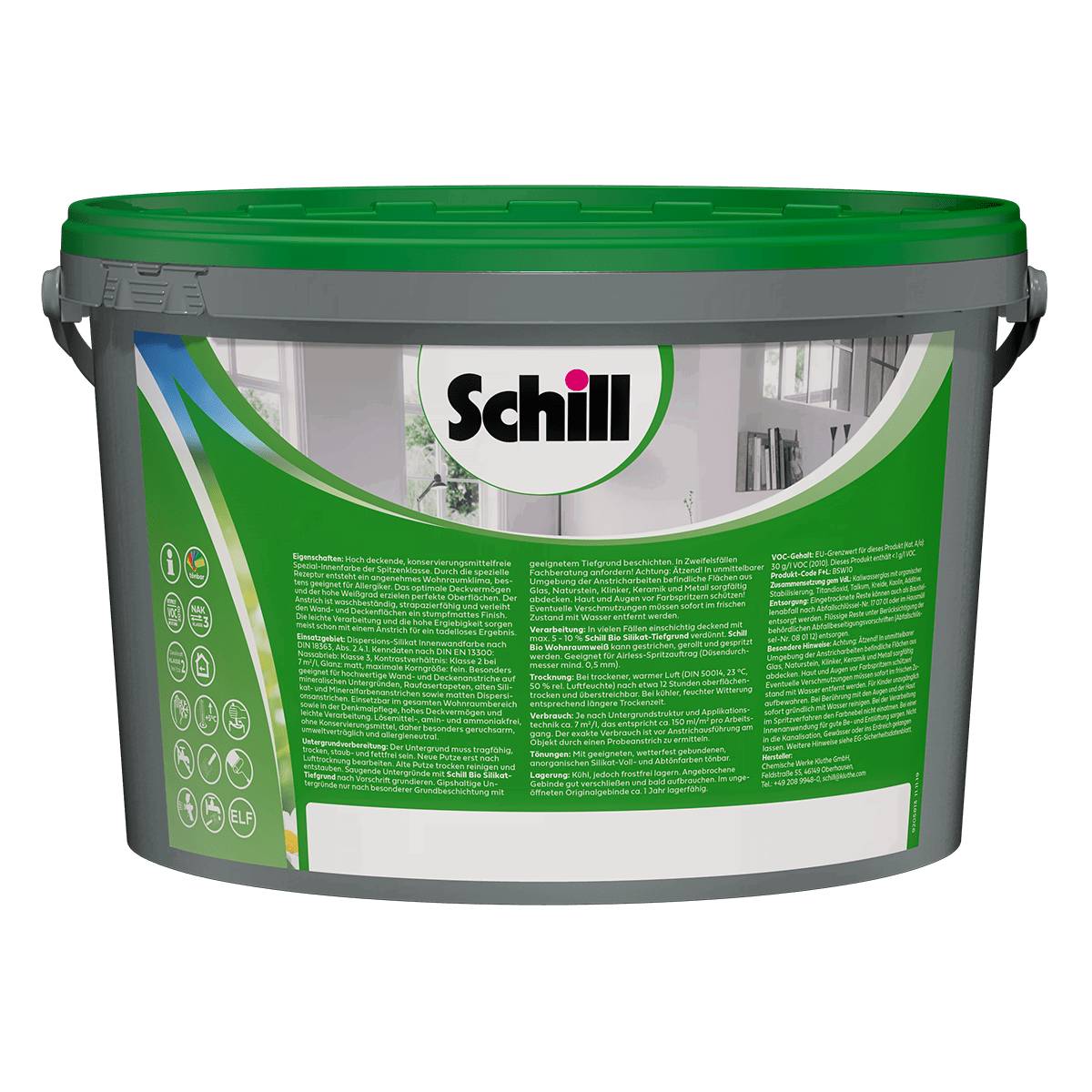 Schill Bio Wohnraumweiß 5 Liter