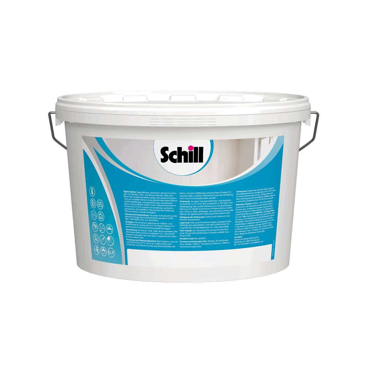 Schill Isolier- und Absperrfarbe 10 Liter