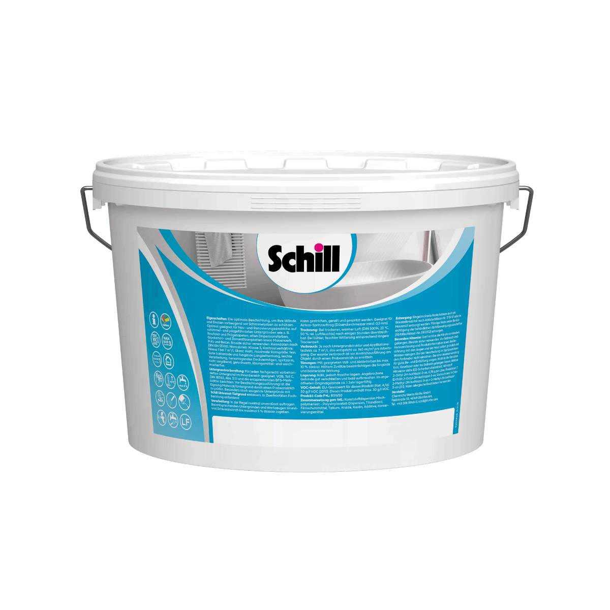 Schill Bad- und Kßchenfarbe 10 Liter