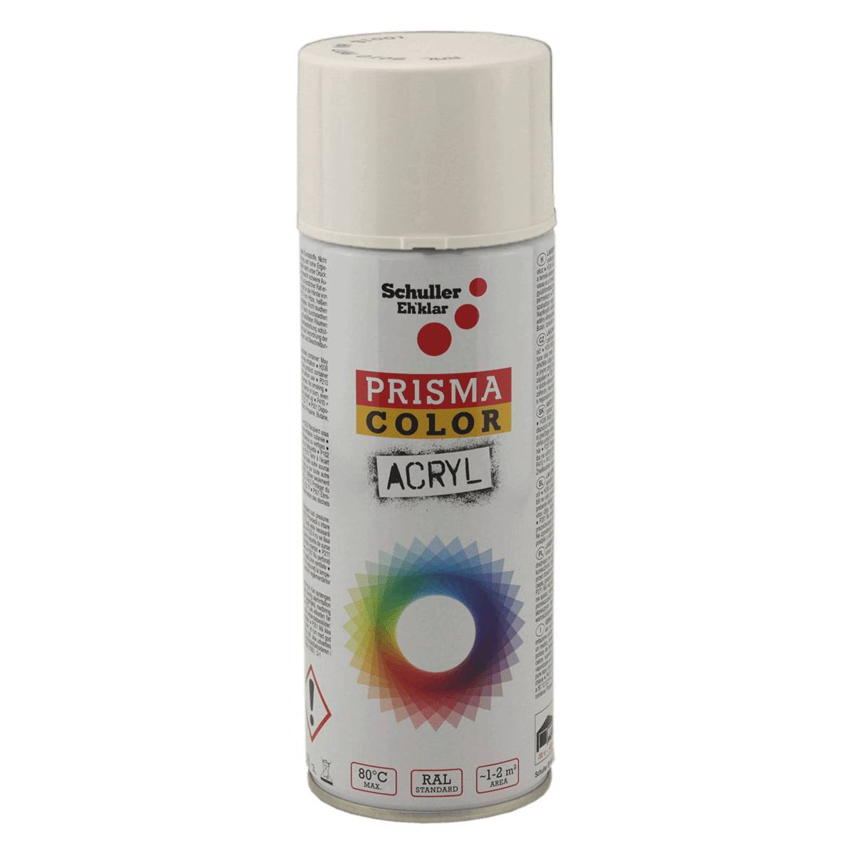 Schuller PRISMA COLOR RAL ACRYL Lackspray RAL 9010 - Reinweiss