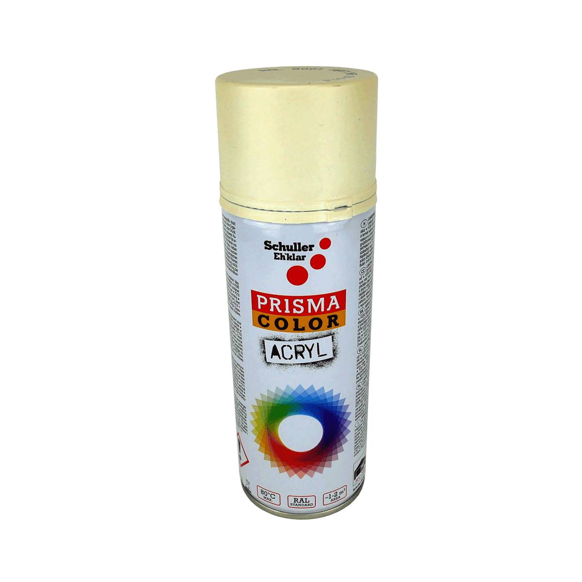 Schuller PRISMA COLOR RAL ACRYL Lackspray RAL 9001 - Cremeweiß